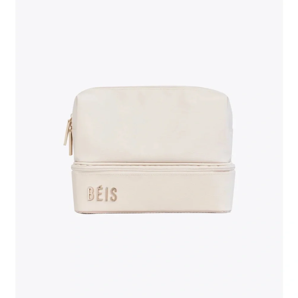 BEIS Double-Decker Cream Cosmetic Case